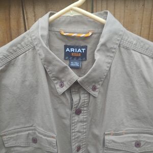 Ariat Rebar Tan Shirt